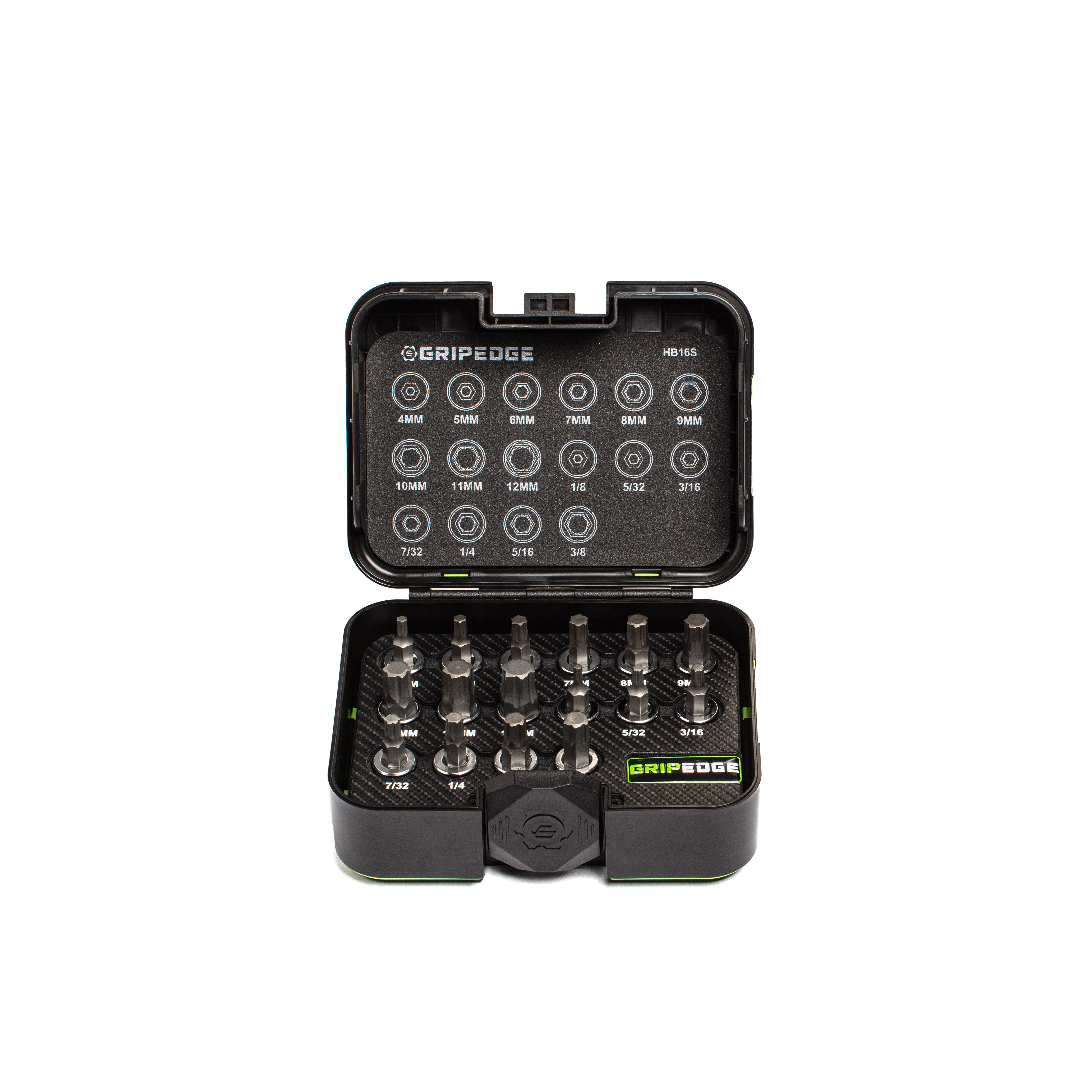 RPT Hex Driver Set - 16-PC 3/8" Drive Short Metric & SAE
