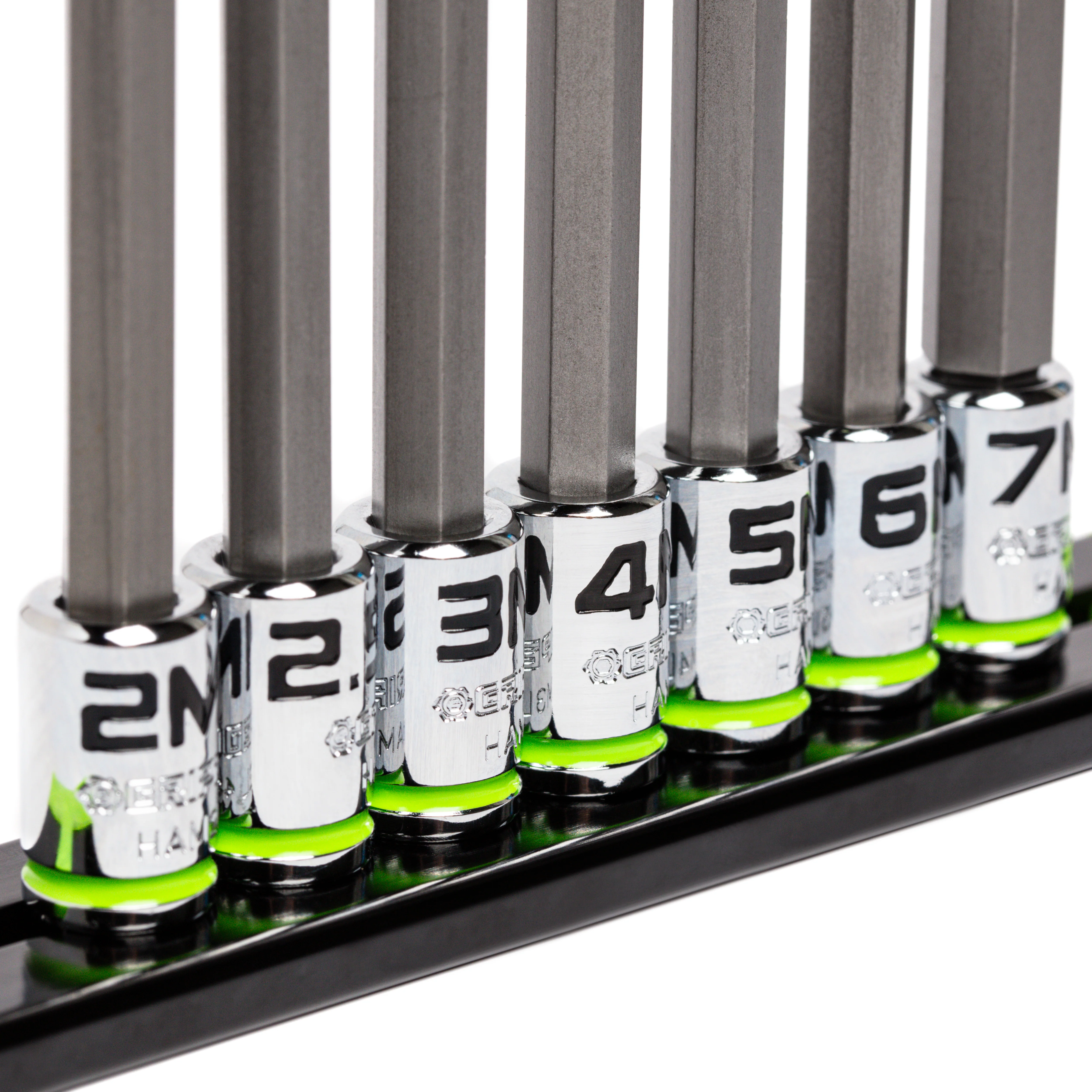 RPT Hex Driver Set - 7-PC 1/4'' Drive Long Metric - Image 4