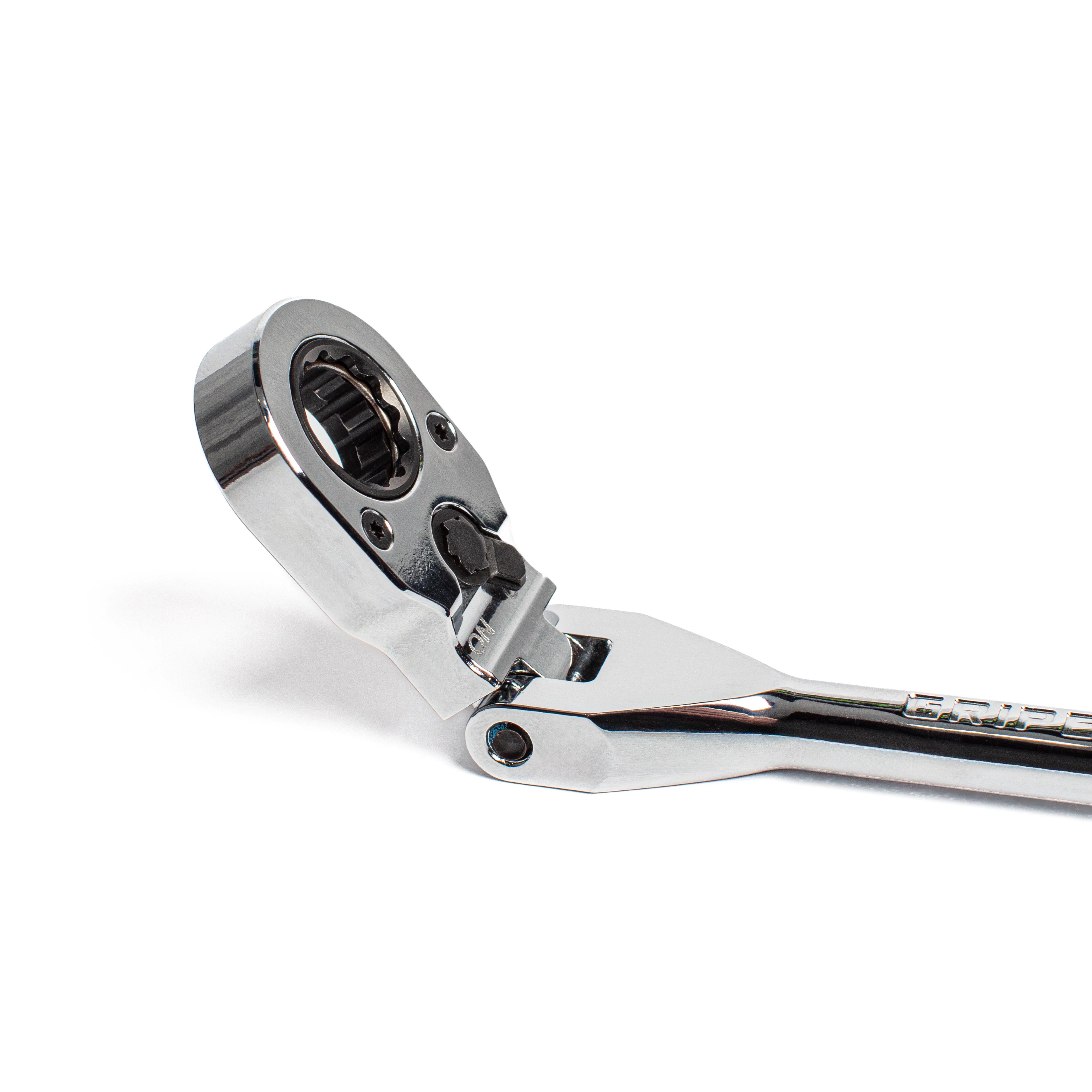 GripEdge | 1/4" Drive Standard Flex Head 7/16 Hex Low Profile Dual Action Driver Ratchet - Image 4