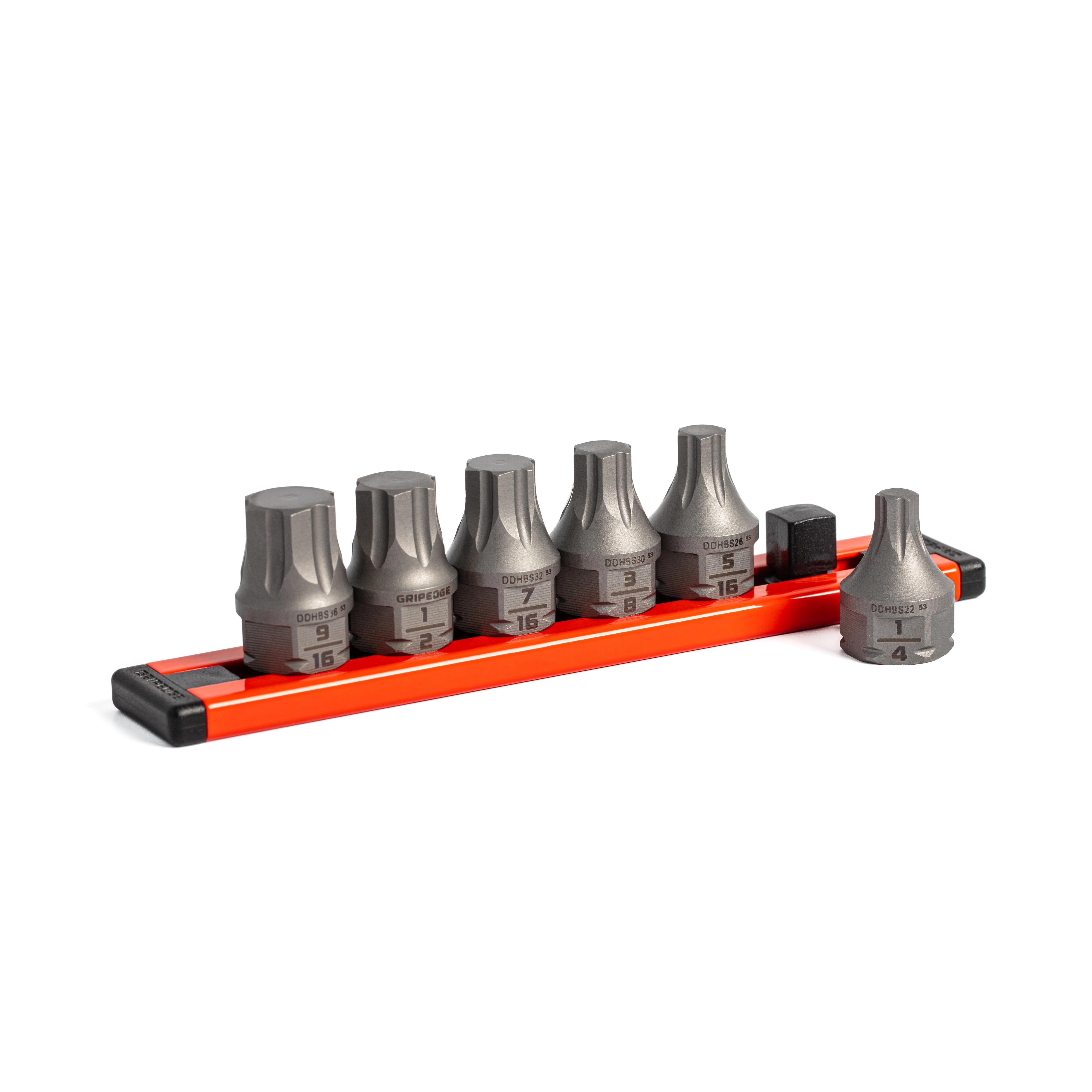 GripEdge | 6-PC RPT 3/8'' Drive Low Profile SAE Hex Dual Action Driver Bit Set - Image 3