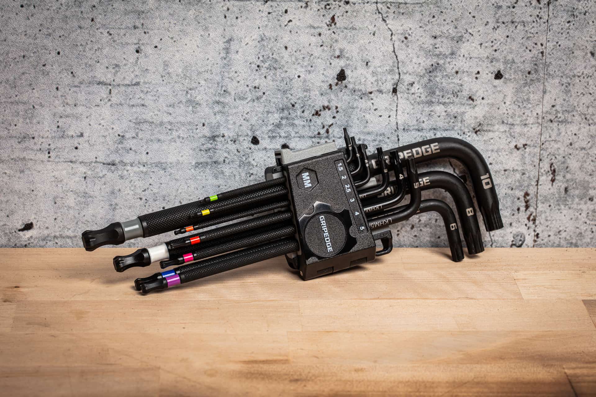 GripEdge | 9-PC RPT Long Metric Hex Key Set - Image 5