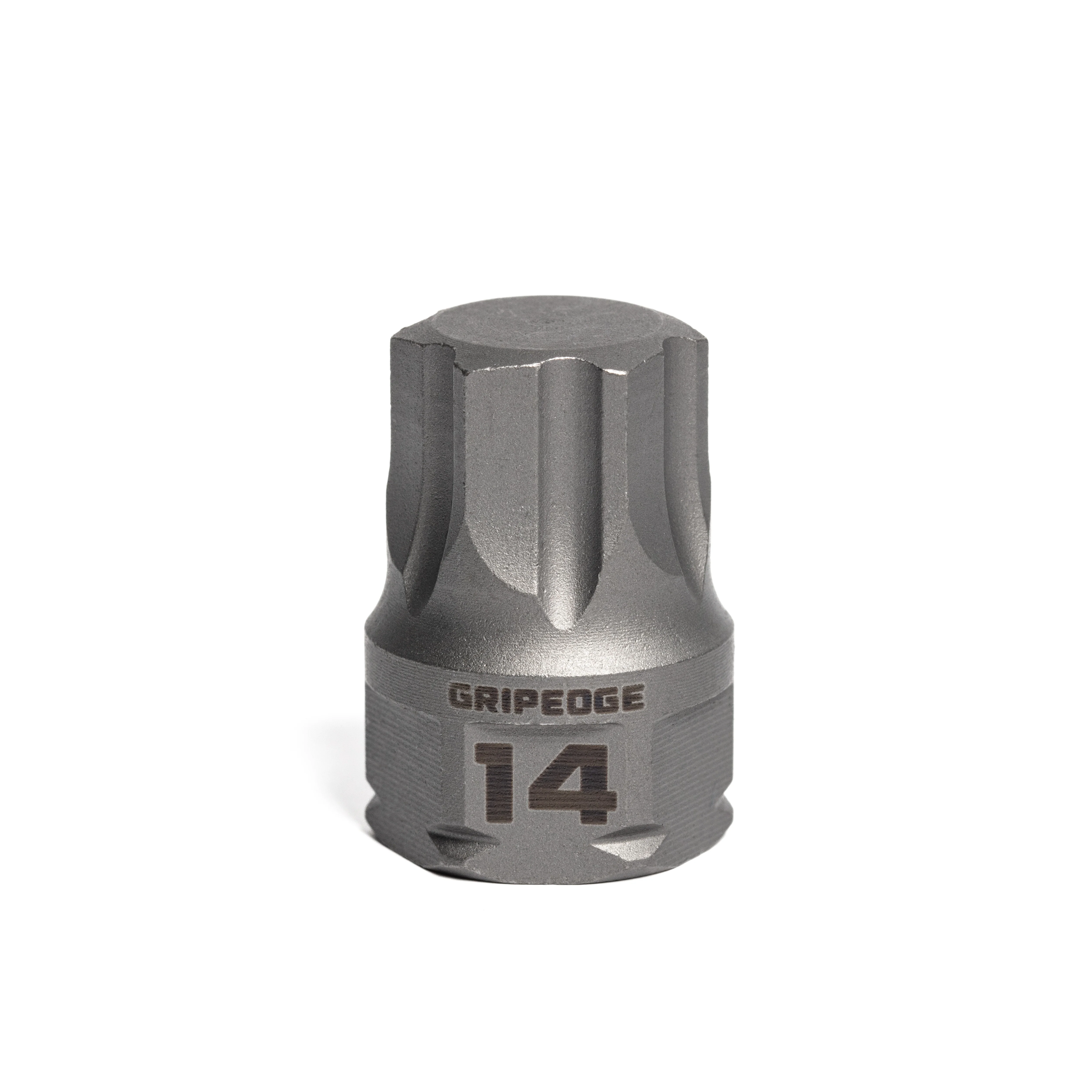 GripEdge | RPT 3/8" Drive - 14mm Low Profile Metric Hex Dual Action Driver Bit